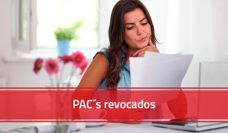 PAC´s revocados